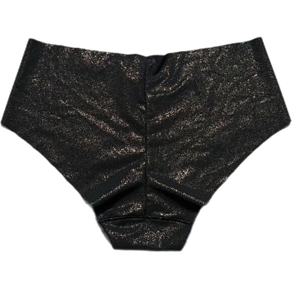 Victorias Secret No Show Seamless Supersoft Shimmery Hiphugger Hipster Panty M - Picture 4 of 4